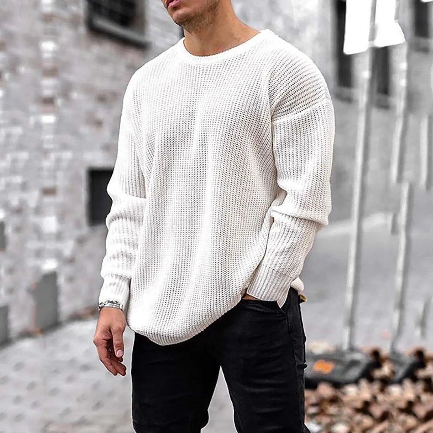 Long Sleeve knitted Sweater