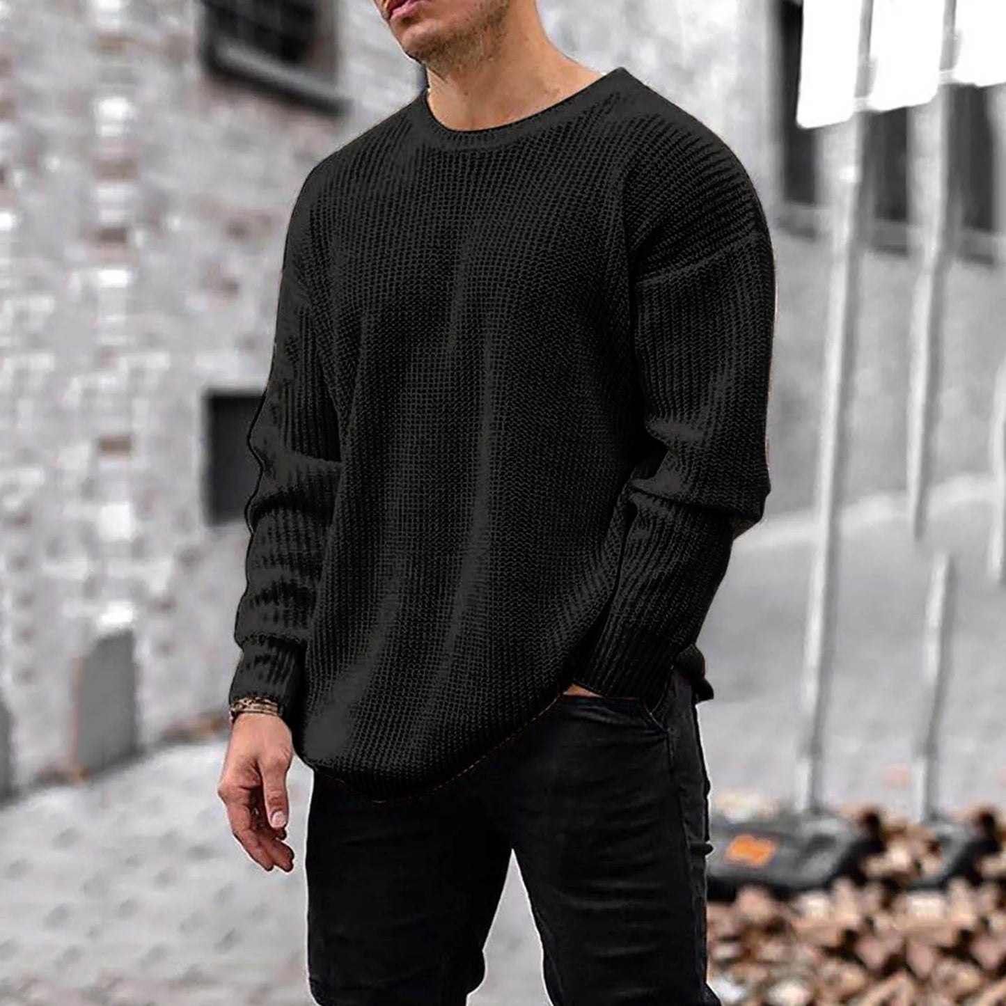 Long Sleeve knitted Sweater