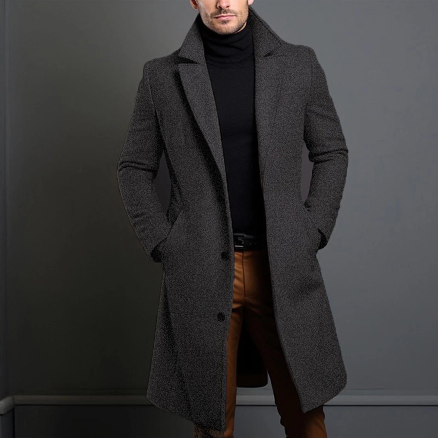 Men’s Forged Overcoat