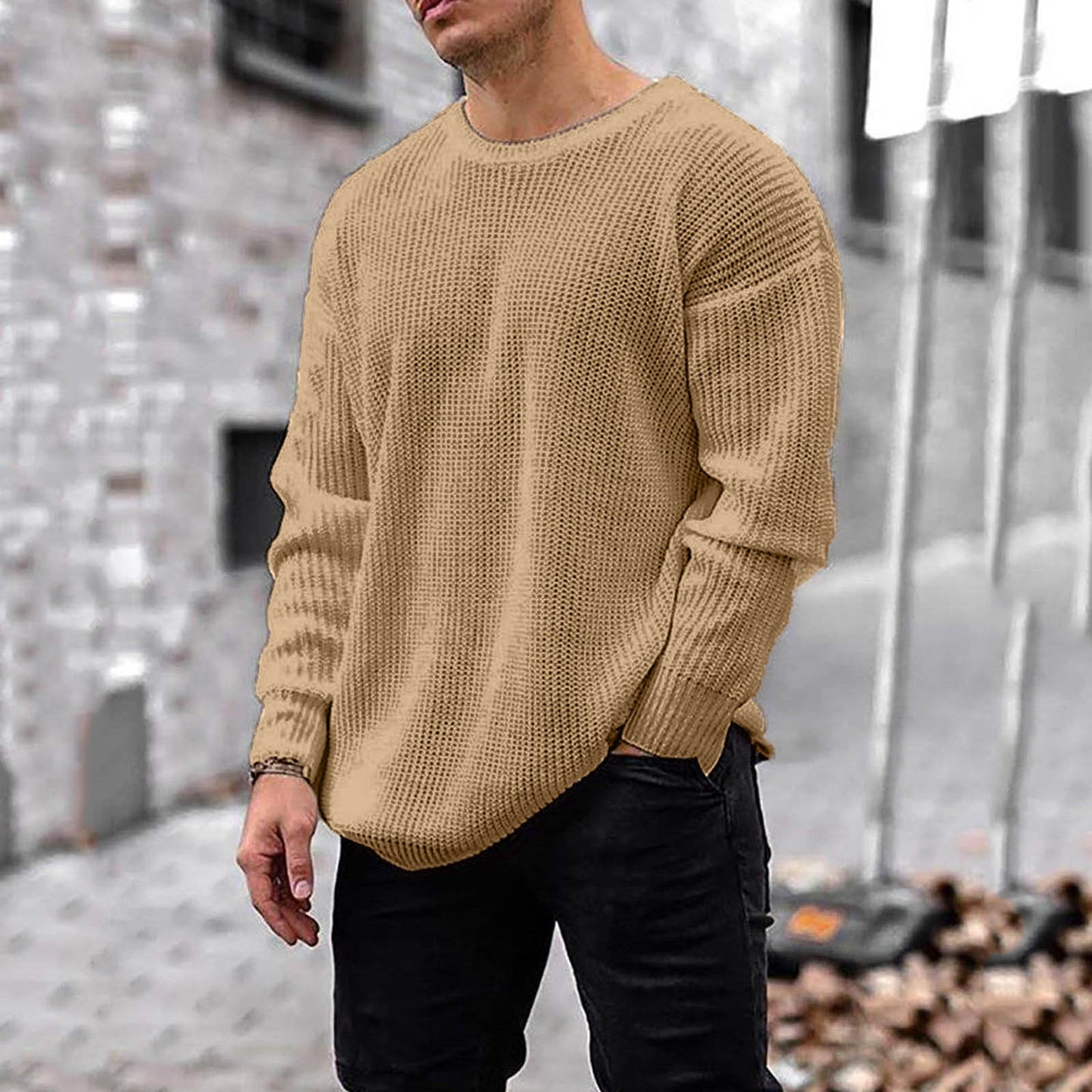 Long Sleeve knitted Sweater