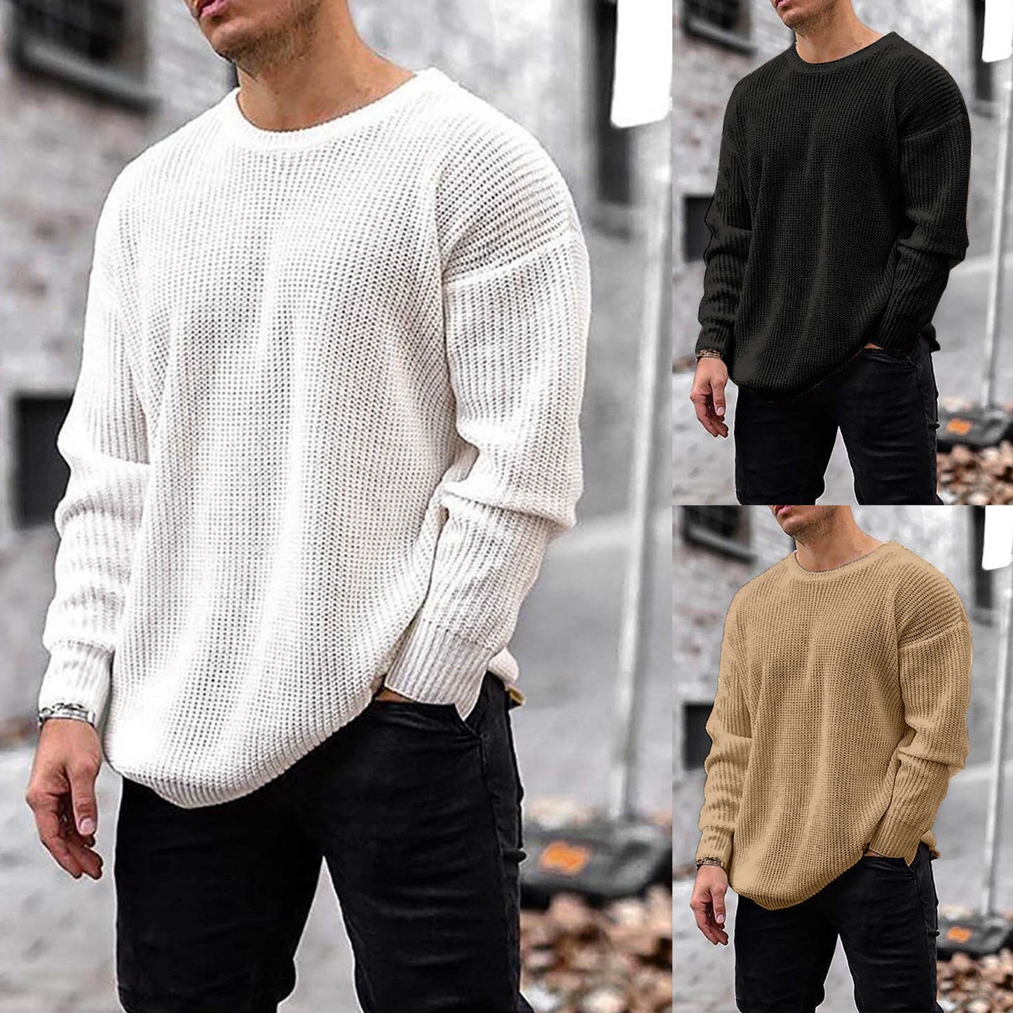 Long Sleeve knitted Sweater